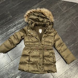 GAP size small warm winter jacket for girls